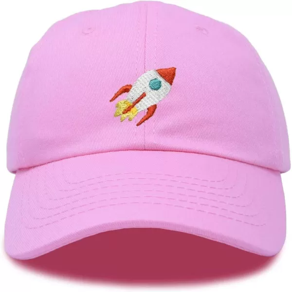 DALIX Rocket Hat Space Dad Caps Embroidered Custom Cap Cotton Hats NASA