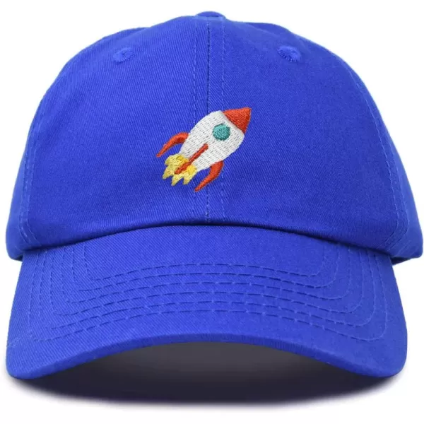 DALIX Rocket Hat Space Dad Caps Embroidered Custom Cap Cotton Hats NASA