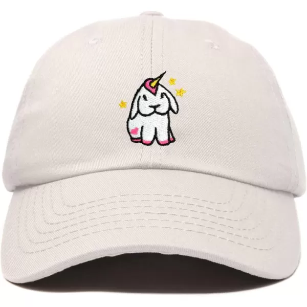 Adorable Unicorn Bunny Hat Womens Embroidered Baseball Cap