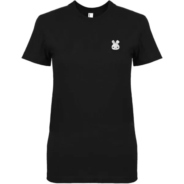 Animals Cute Bunny T-Shirt Women's Embroidered Shirt