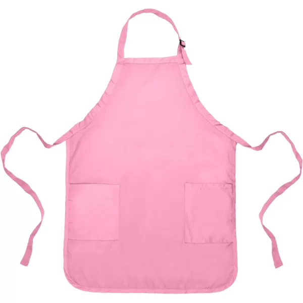 DALIX Apron Commercial Restaurant Home Bib Spun Poly Cotton Kitchen Aprons 