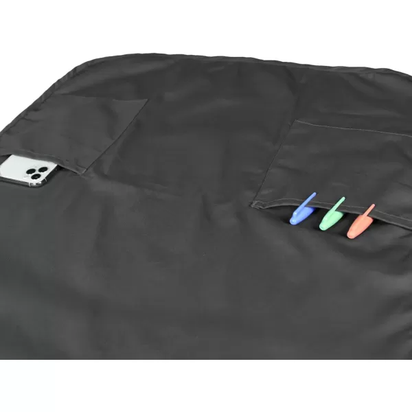 DALIX Apron Commercial Restaurant Home Bib Spun Poly Cotton Kitchen Aprons 