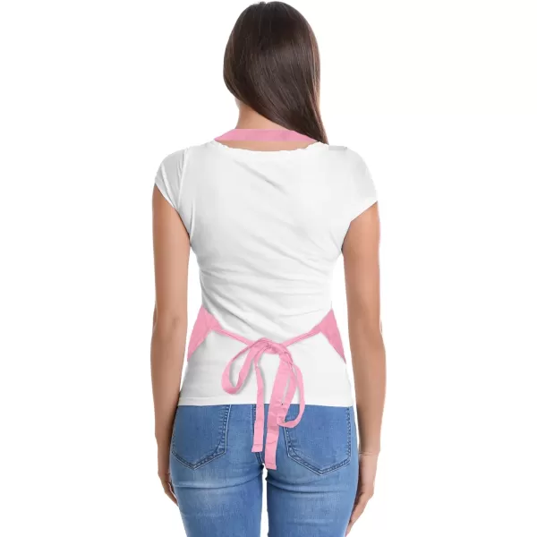 DALIX Apron Commercial Restaurant Home Bib Spun Poly Cotton Kitchen Aprons 