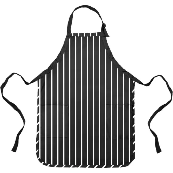 Pinstripe Black/White