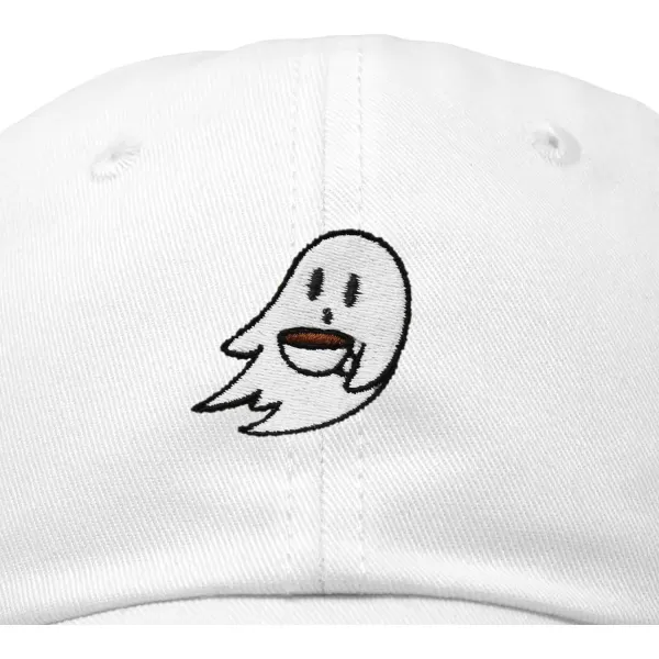 DALIX Spooke-a-Latte Ghost Cap Embroidered Coffee Cotton Baseball Hat Mens Womens