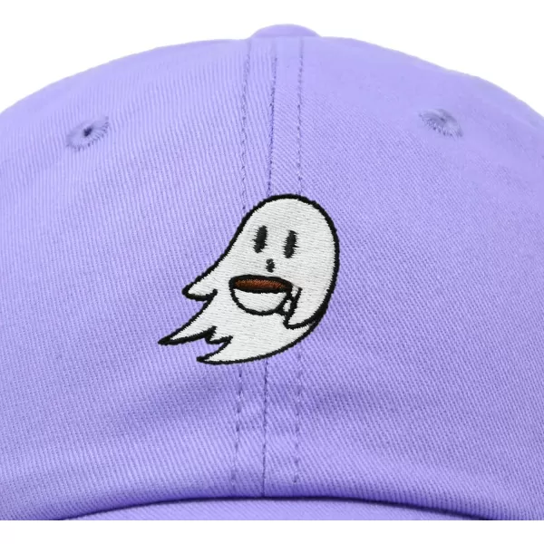 DALIX Spooke-a-Latte Ghost Cap Embroidered Coffee Cotton Baseball Hat Mens Womens