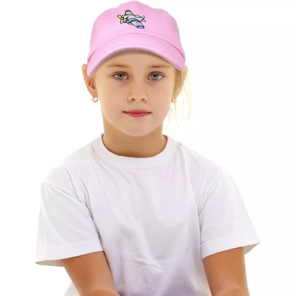 DALIX Airplane Kids Hat Baseball Cap Aviation Girls Boys