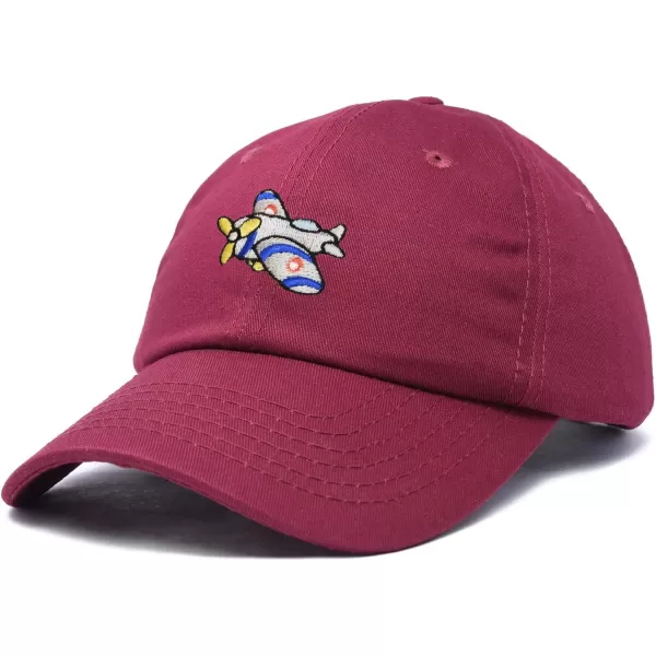 DALIX Airplane Kids Hat Baseball Cap Aviation Girls Boys