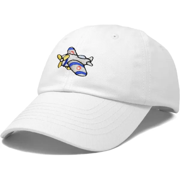 DALIX Airplane Kids Hat Baseball Cap Aviation Girls Boys
