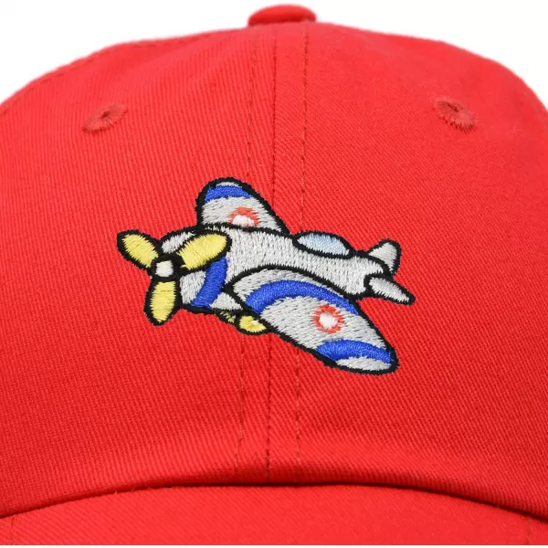 DALIX Airplane Kids Hat Baseball Cap Aviation Girls Boys