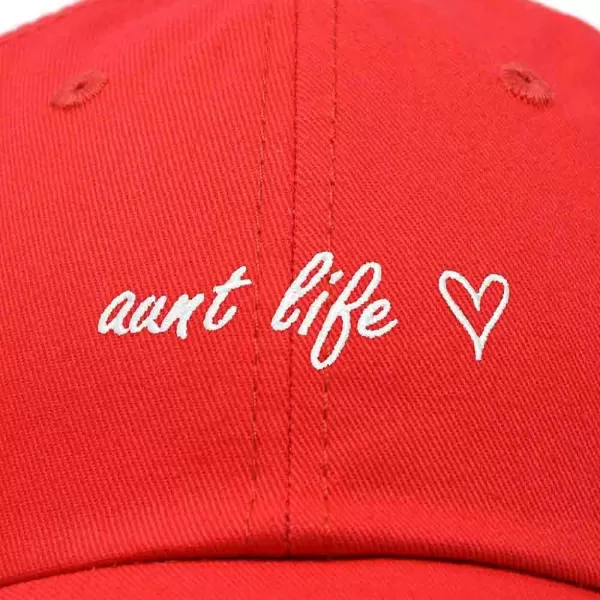 DALIX Aunt Life Embroidered Dad Hat Cotton Baseball Cap Womens