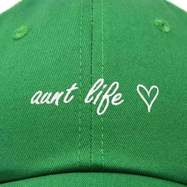 DALIX Aunt Life Embroidered Dad Hat Cotton Baseball Cap Womens