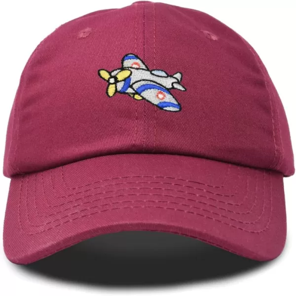 DALIX Airplane Kids Hat Baseball Cap Aviation Girls Boys