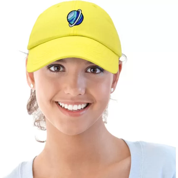 DALIX Embroidered Uranus Baseball Cap Cotton Dad Hat Men