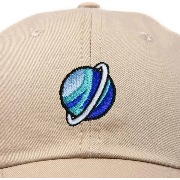 DALIX Embroidered Uranus Baseball Cap Cotton Dad Hat Men