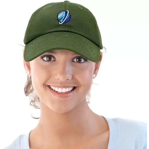 DALIX Embroidered Uranus Baseball Cap Cotton Dad Hat Men