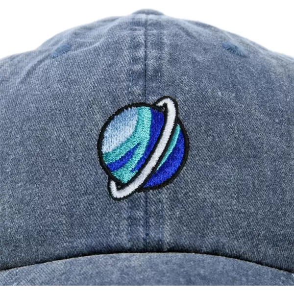 DALIX Embroidered Uranus Baseball Cap Cotton Dad Hat Men