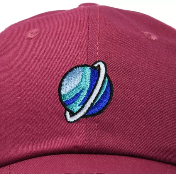 DALIX Embroidered Uranus Baseball Cap Cotton Dad Hat Men