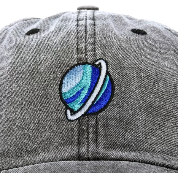 DALIX Embroidered Uranus Baseball Cap Cotton Dad Hat Men