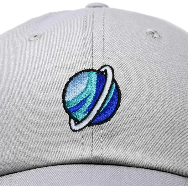 DALIX Embroidered Uranus Baseball Cap Cotton Dad Hat Men