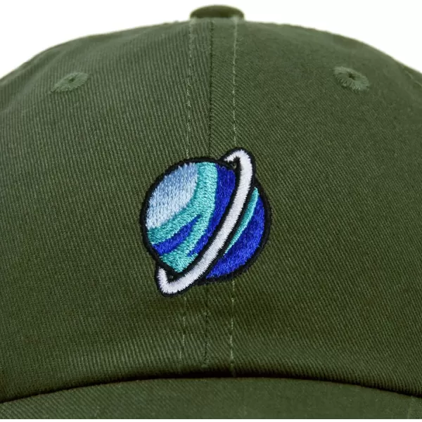 DALIX Embroidered Uranus Baseball Cap Cotton Dad Hat Men