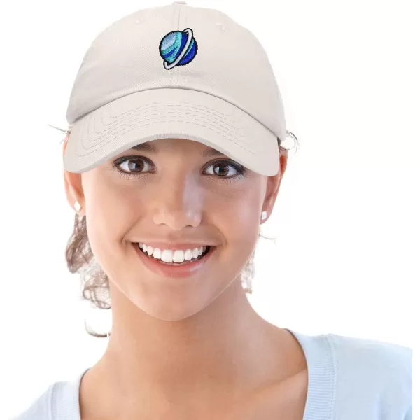 DALIX Embroidered Uranus Baseball Cap Cotton Dad Hat Men