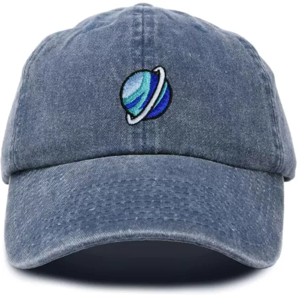 DALIX Embroidered Uranus Baseball Cap Cotton Dad Hat Men