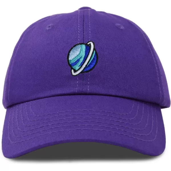 DALIX Embroidered Uranus Baseball Cap Cotton Dad Hat Men