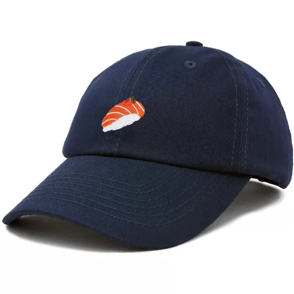 DALIX Salmon Sushi Hat Womens Embroidered Baseball Cap