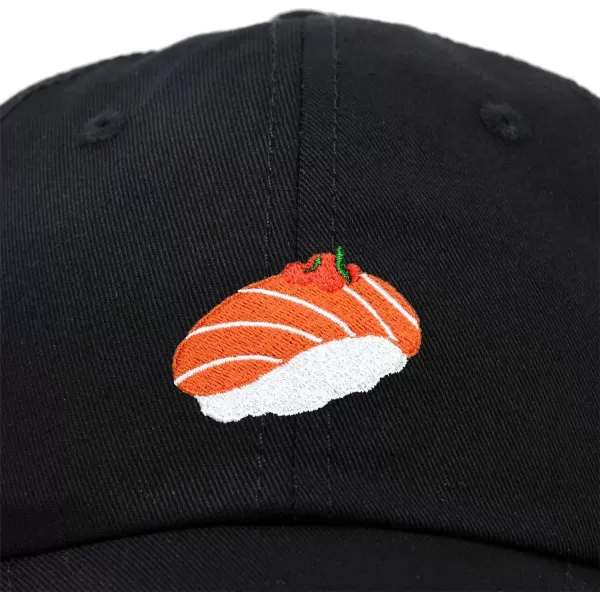 DALIX Salmon Sushi Hat Womens Embroidered Baseball Cap