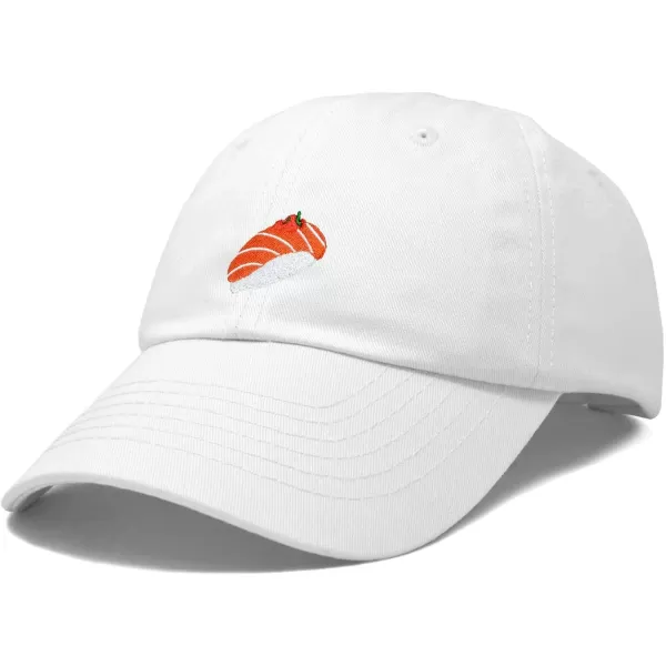 DALIX Salmon Sushi Hat Womens Embroidered Baseball Cap