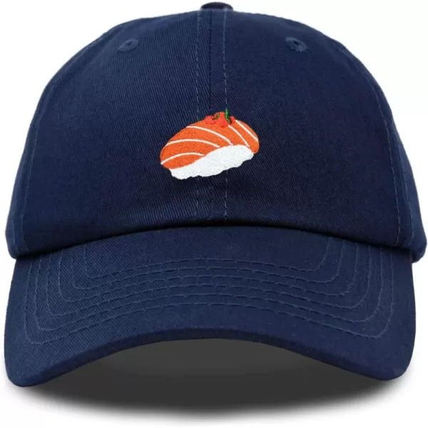 DALIX Salmon Sushi Hat Womens Embroidered Baseball Cap