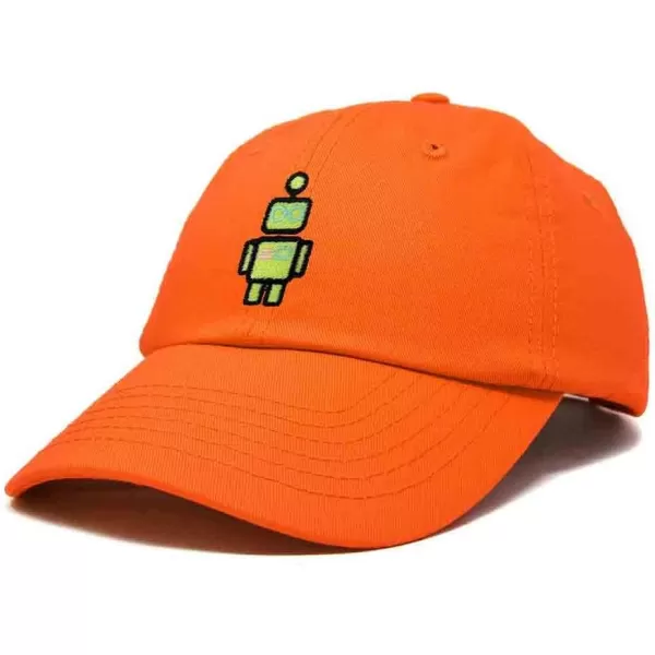 DALIX Robot Embroidered Glow in The Dark Hat Dad Hat Cotton Baseball Cap