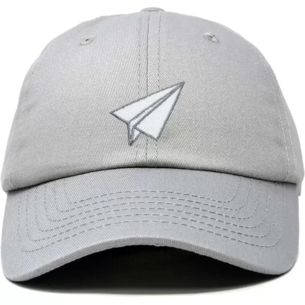DALIX Paper Plane Hat Embroidered Mens Womens Baseball Cap