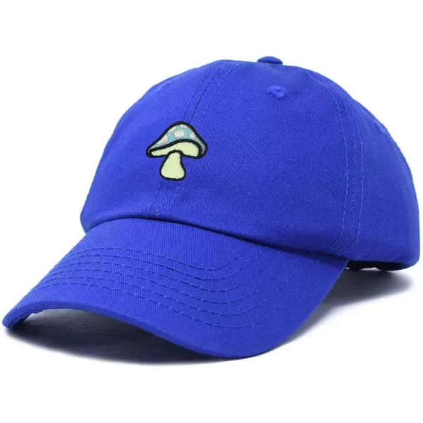 DALIX Mushroom Embroidered Glow in The Dark Hat Dad Hat Cotton Baseball Cap