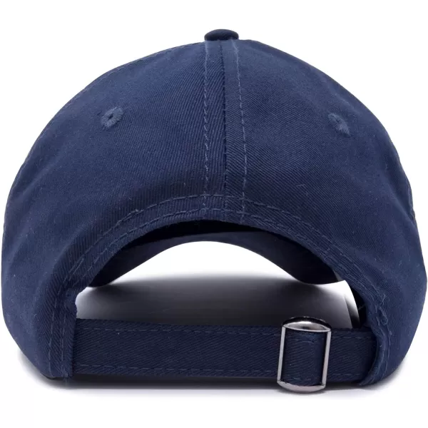 DALIX Shark Hat Embroidered Baseball Cap Great White