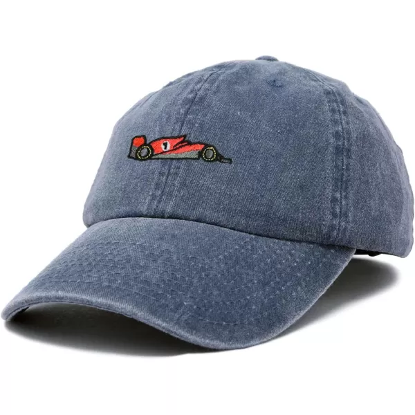 DALIX Formula Racing Car Embroidered Cap Cotton Baseball Summer Cool Dad Hat Mens