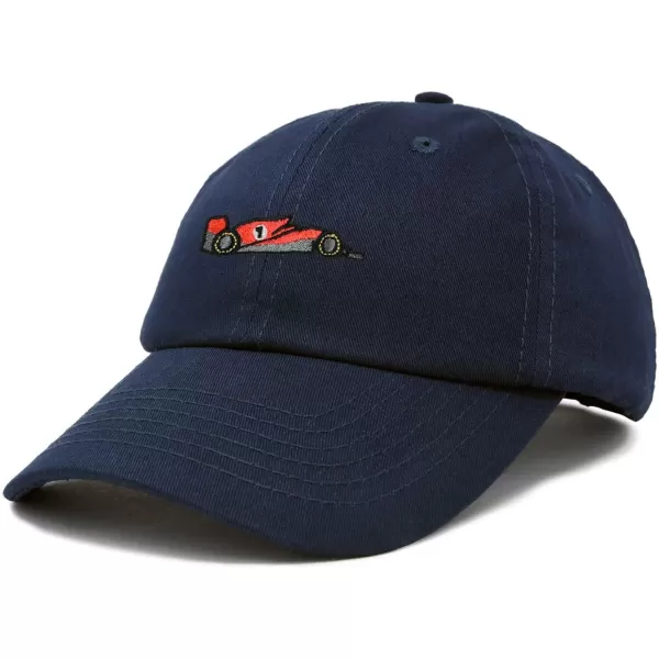 DALIX Formula Racing Car Embroidered Cap Cotton Baseball Summer Cool Dad Hat Mens