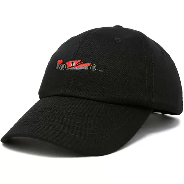 DALIX Formula Racing Car Embroidered Cap Cotton Baseball Summer Cool Dad Hat Mens