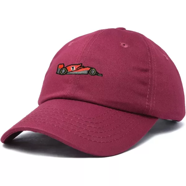 DALIX Formula Racing Car Embroidered Cap Cotton Baseball Summer Cool Dad Hat Mens