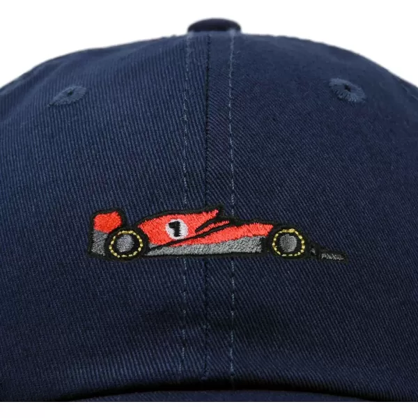 DALIX Formula Racing Car Embroidered Cap Cotton Baseball Summer Cool Dad Hat Mens