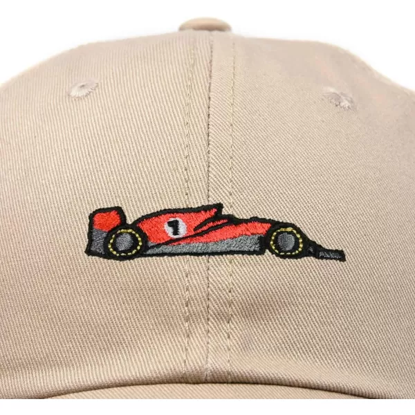 DALIX Formula Racing Car Embroidered Cap Cotton Baseball Summer Cool Dad Hat Mens