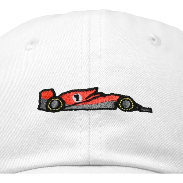 DALIX Formula Racing Car Embroidered Cap Cotton Baseball Summer Cool Dad Hat Mens