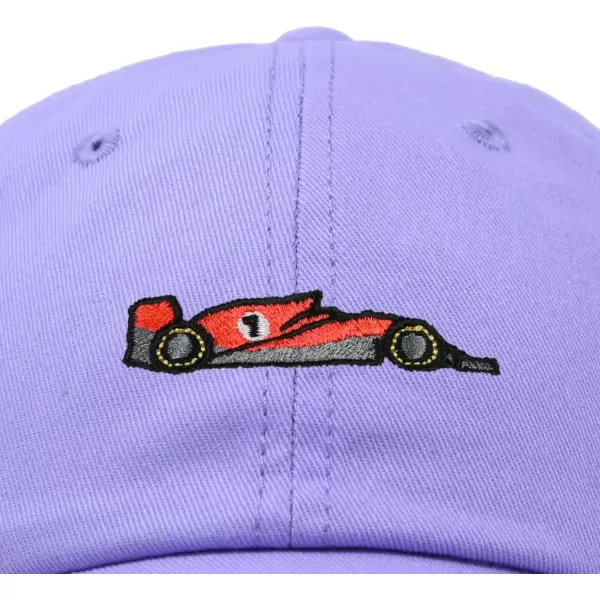 DALIX Formula Racing Car Embroidered Cap Cotton Baseball Summer Cool Dad Hat Mens