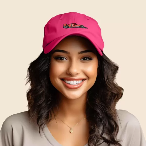 DALIX Formula Racing Car Embroidered Cap Cotton Baseball Summer Cool Dad Hat Mens