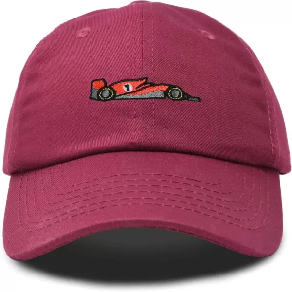 DALIX Formula Racing Car Embroidered Cap Cotton Baseball Summer Cool Dad Hat Mens