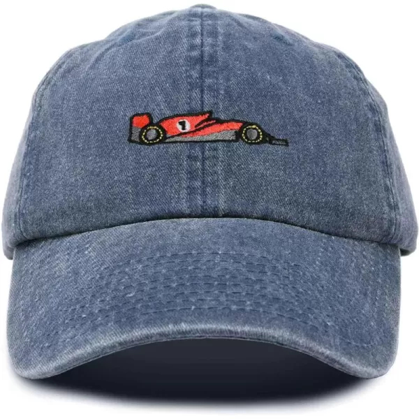 DALIX Formula Racing Car Embroidered Cap Cotton Baseball Summer Cool Dad Hat Mens