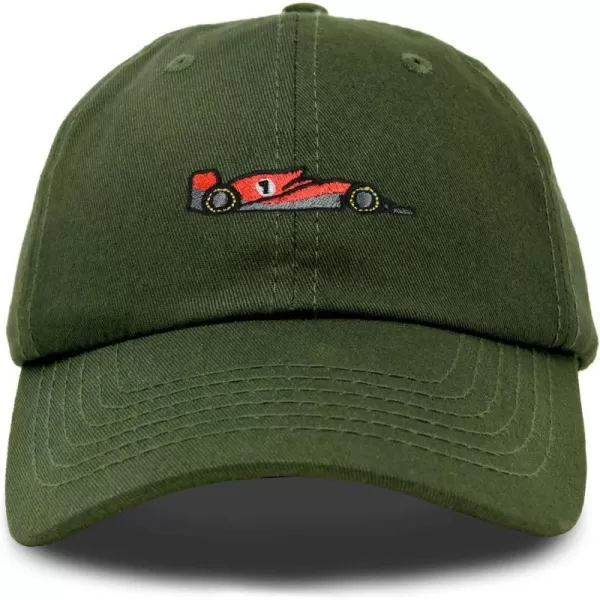 DALIX Formula Racing Car Embroidered Cap Cotton Baseball Summer Cool Dad Hat Mens