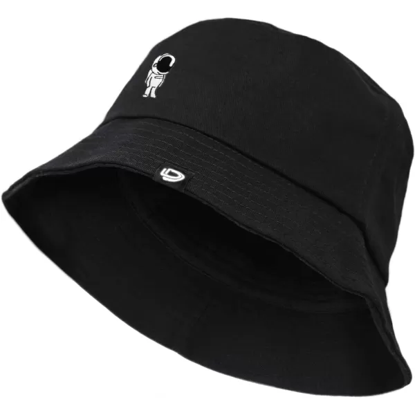 DALIX Astronaut Embroidered Bucket Hat