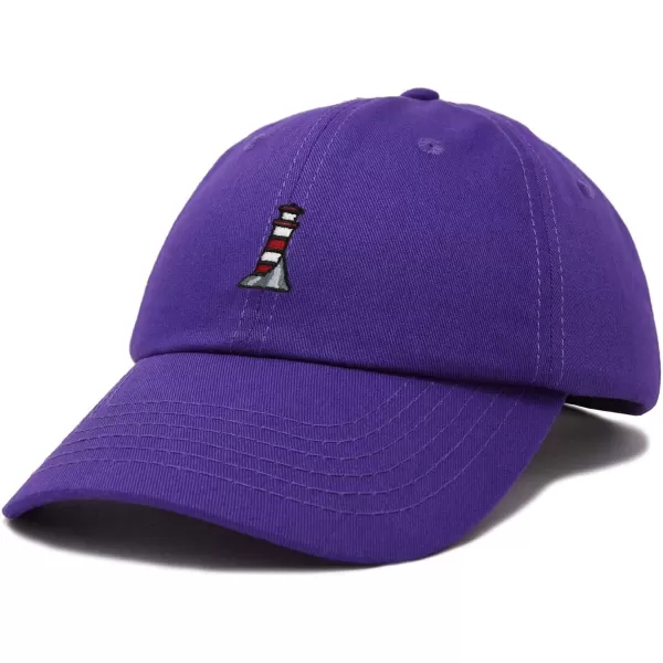 DALIX Lighthouse Embroidered Cap Cotton Baseball Hat Nautical Womens